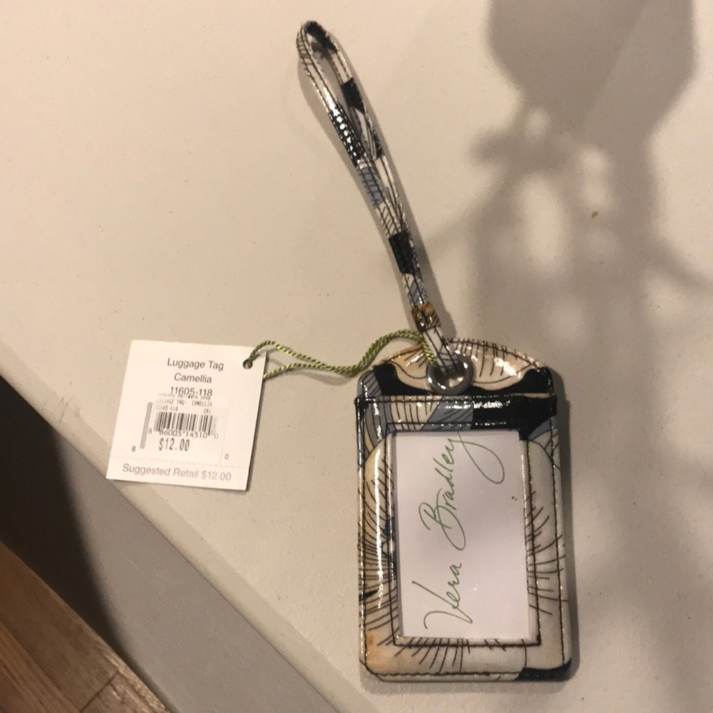 Vera Bradley Luggage Tag Camellia